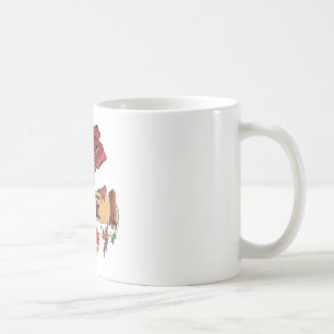 RAB Rockabilly Valentinsrosen, Liebe & Lippenstift Kaffeetasse