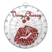 RAB Rockabilly Very Cherry Kiss Dartscheibe (vorne)