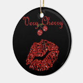 RAB Rockabilly Very Cherry Kiss Keramik Ornament (Links)