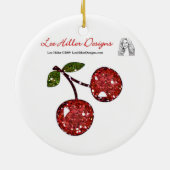 RAB Rockabilly Very Cherry Kiss Keramik Ornament (Hinten)