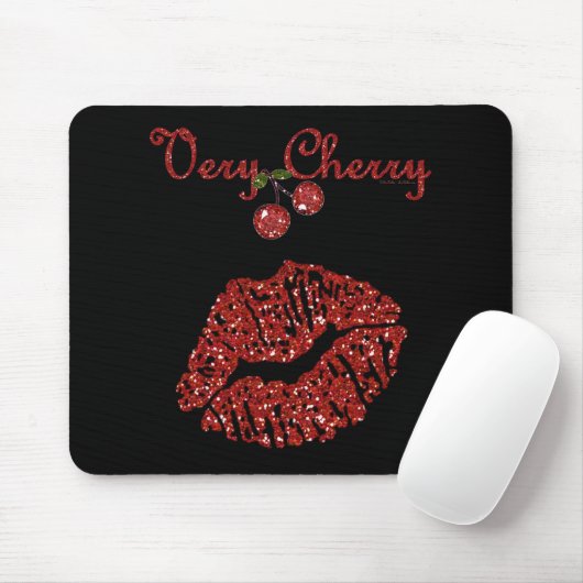RAB Rockabilly Very Cherry Kiss Mousepad (Mit Mouse)