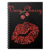 RAB Rockabilly Very Cherry Kiss Notizblock (Vorderseite)