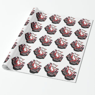 RAB Rockabilly Very Cherry Schuhe Geschenkpapier