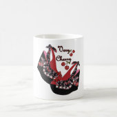 RAB Rockabilly Very Cherry Schuhe Kaffeetasse (Mittel)