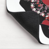 RAB Rockabilly Very Cherry Schuhe Mousepad (Ecke)