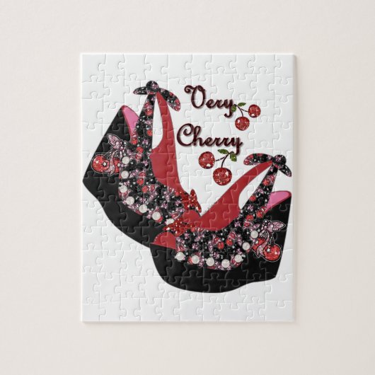 RAB Rockabilly Very Cherry Shoes Puzzle (Vertikal)