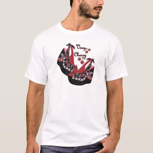 RAB Rockabilly Very Cherry Shoes T-Shirt (Vorderseite)
