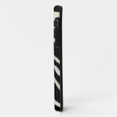RAB Rockabilly Zebra Print Black & White Case-Mate iPhone Hülle (Hinten/Links)