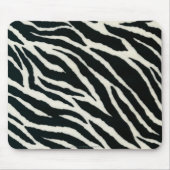 RAB Rockabilly Zebra Print Black & White Mousepad (Vorne)