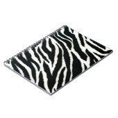 RAB Rockabilly Zebra Print Black & White Notizblock (Linke Seite)
