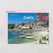 Rabac Croatia Postkarte (Vorne/Hinten)