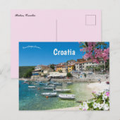 Rabac Kroatien Postkarte (Vorne/Hinten)