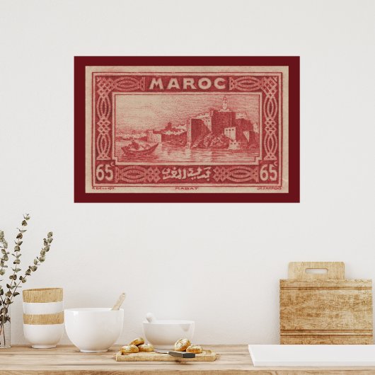 Rabat, Marokko - Poster (Küche)