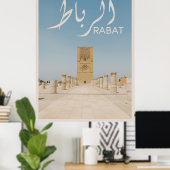 Rabat - Marokko Poster (Heimbüro)