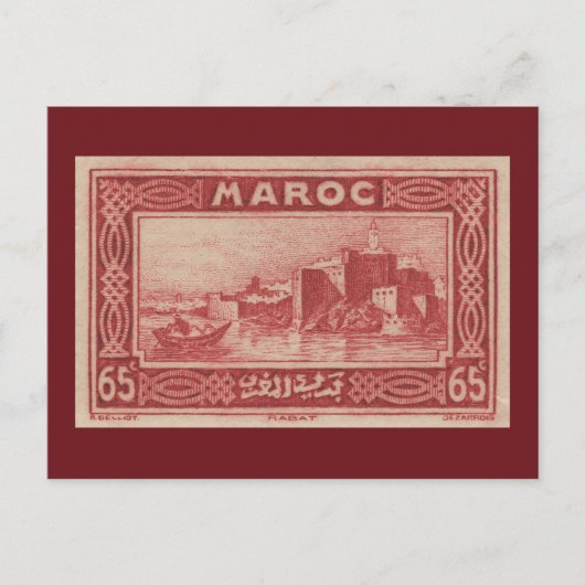 Rabat, Marokko - Postkarte (Vorderseite)