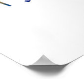 Rabat Marokko Skyline Poster (Ecke)