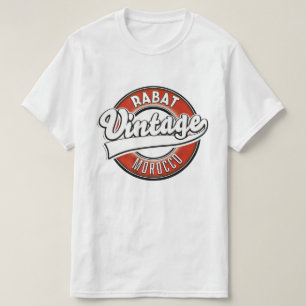 Rabat Marokko Vintage-Logo T-Shirt