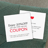 Rabatt auf den Mindestbetrag für den Gutschein des