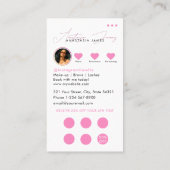 Rabatt für kleine Unternehmen - QR-Code Visitenkarte (Rückseite)