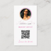 Rabatt für kleine Unternehmen - QR-Code Visitenkarte (Vorderseite)