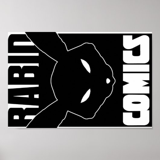 Rabatte-Comicen-Logo-Plakat Poster (Vorne)