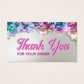 Rabattkarte für rieszierende Kristalle (Vorderseite)