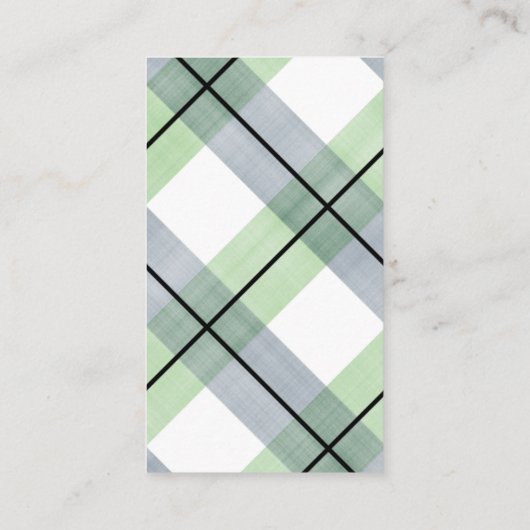 Rabattkarte Grün blauer Marinebahn Begleitkarte (Rückseite)