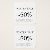 Rabattmarkierung (Vorne & Hinten)