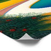 Rabaul Diptych - Leinwand Art Print Poster (Ecke)