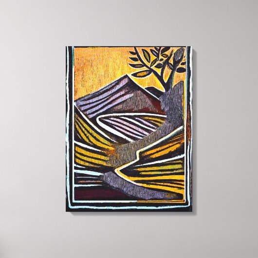 Rabaul - Stretched Canvas Print Leinwanddruck (Vorderseite)