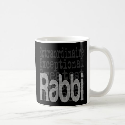 Rabbi Extraordinaire Kaffeetasse (Rechts)