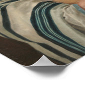 Rabbi - Gemälde von Isador Kaufmann - Circa 1920 Poster (Ecke)