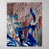 RABBI MIT SHOFAR POSTER (Vorne)
