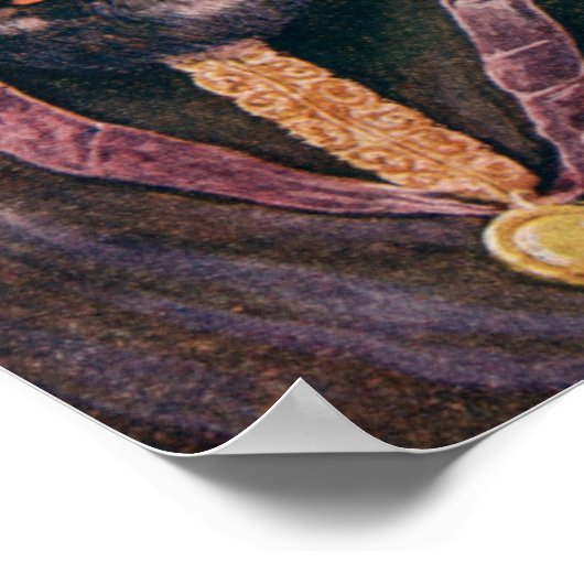 Rabbi Moses Maimonides - The Rambam Poster (Ecke)