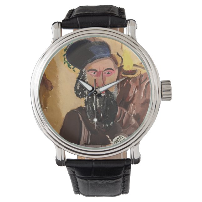 Rabbi Shimon Bar Yochai Kabbalah Armbanduhr (Vorderseite)