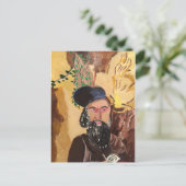 Rabbi Shimon Bar Yochai Kabbalah Postkarte (Stehend Vorderseite)