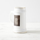 Rabbi Yosef Yitzchak Schneersohn Bierglas (Vorderseite Links)