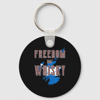 Rabbie Burns Zitat Freedom Whisky Scottish Colors Schlüsselanhänger