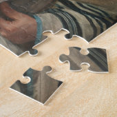 Rabbiner - Malerei von Isador Kaufmann - circa Puzzle (Seite)