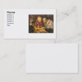 Rabbiner oder Rav Visitenkarte (Vorne/Hinten)