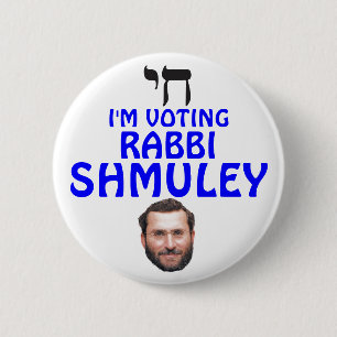 Rabbiner Shmuley Boteach für Kongreß Button