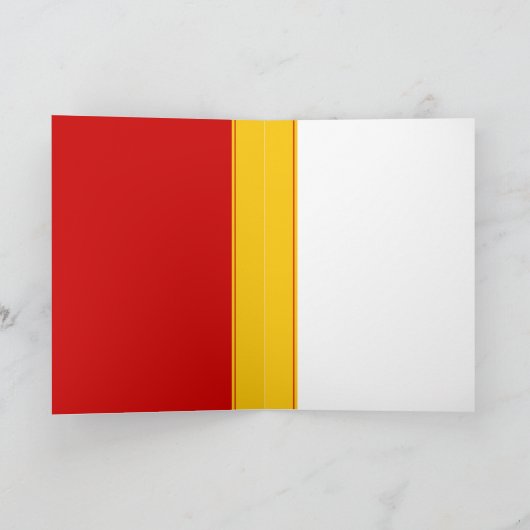 Rabbinerbrille Geburtskarte Karte (Innenseite)