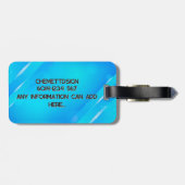 Rabbit 03 Kids Gepäckanhänger (Rückseite horizontal)