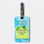 Rabbit 05 Kids Gepäckanhänger (Rückseite vertikal)