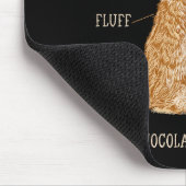 Rabbit Anatomy Bunny Lover Animal Pet Owner  Mousepad (Ecke)