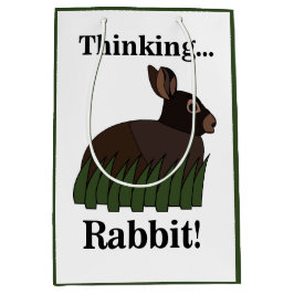 Rabbit Animal Cute Bunny Mittlere Geschenktüte
