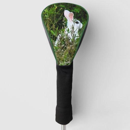 Rabbit Animal Trendy Driver Golf Headcover (Vorderseite)