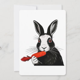 Rabbit Art Card