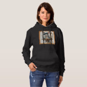 Rabbit art hoodie (Vorne ganz)
