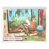 Rabbit Art Kalender 2021 (Titelbild)